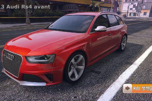 2013 Audi RS4 Avant: A Driving Masterpiece